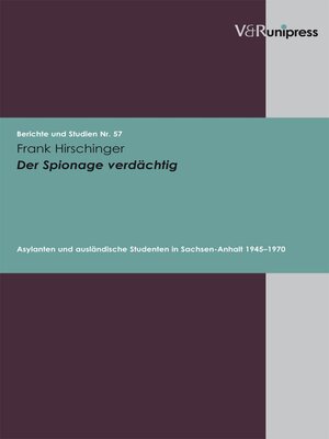 cover image of Der Spionage verdächtig